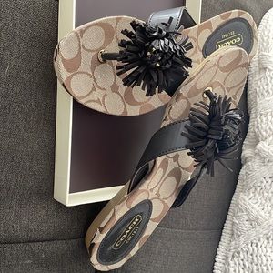 Coach Sandals, Size 6